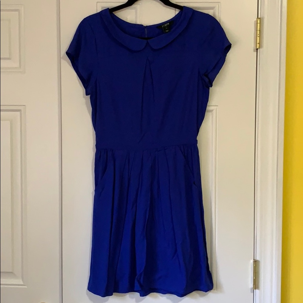 J. Crew Peter Pan Collared Dress